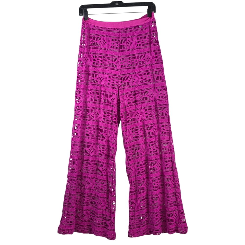 PatBO Magenta Swim Coverup